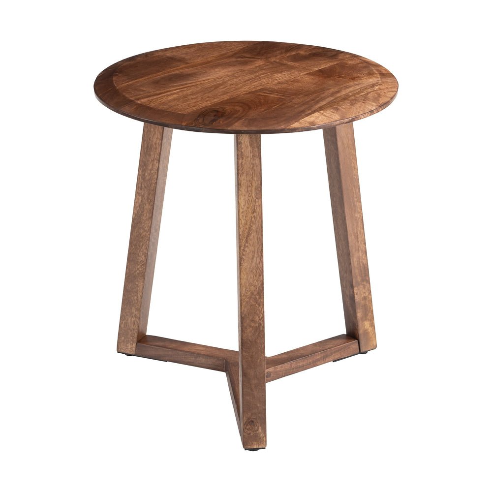 Mesa Auxiliar para Coworking - ZUO MACARIA - Nogal - Estructura y Cubierta en Mango Macizo - 111168 - Zuo - NOGAL BEAT - Mesa Comercial Interior