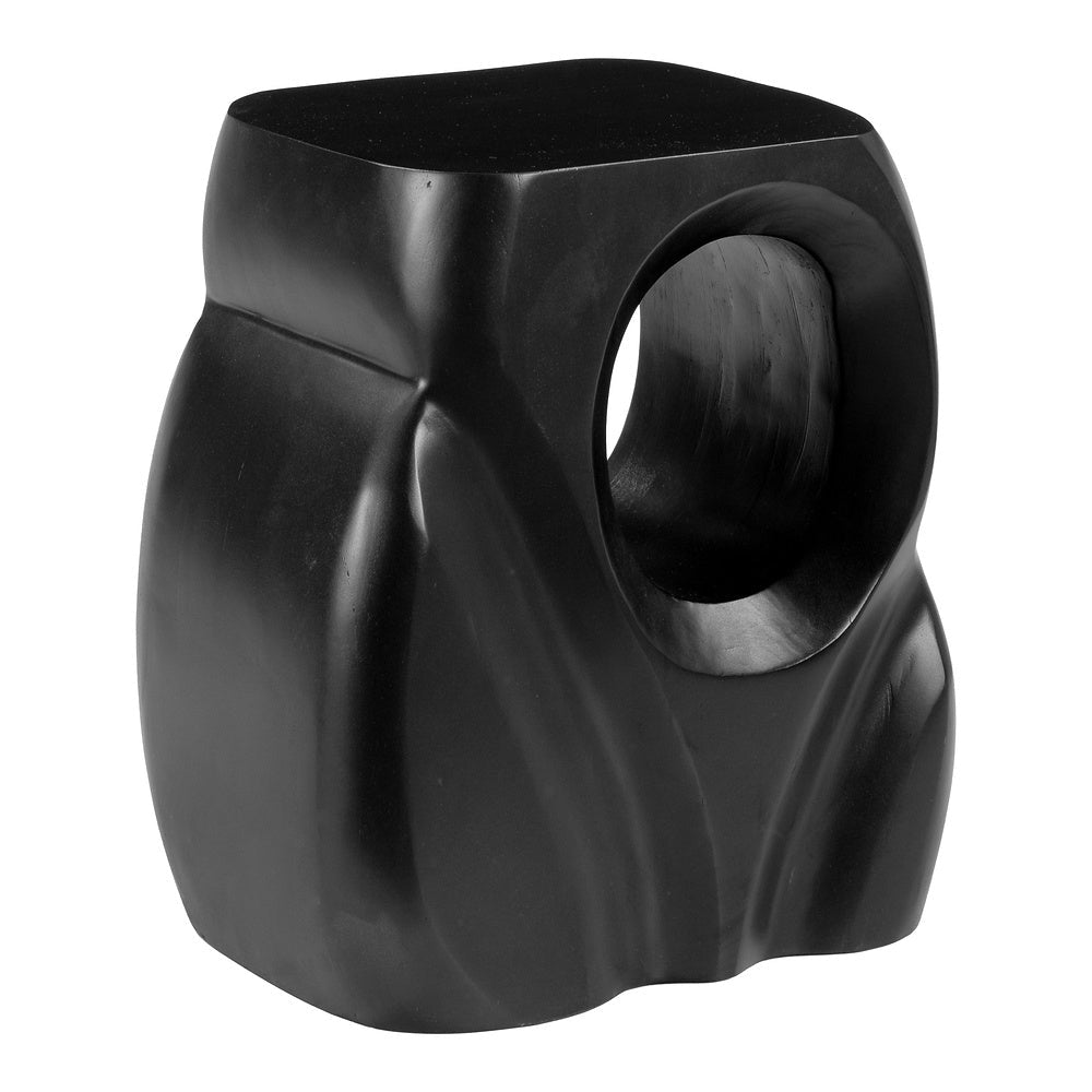 Mesa Auxiliar para Coworking - ZUO TRUNG - Negro - Cubierta de Madera de Mango Pintada y Estructura de Madera de Mango - 110245 - Zuo - NOGAL BEAT - Mesa Comercial Interior