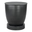 Mesa Auxiliar para Habitación de Hotel - ZUO BAKU - Negro - Estructura y Cubierta en Hierro con Recubrimiento en Polvo - 109755 - Zuo - NOGAL BEAT - Mesa Comercial Interior