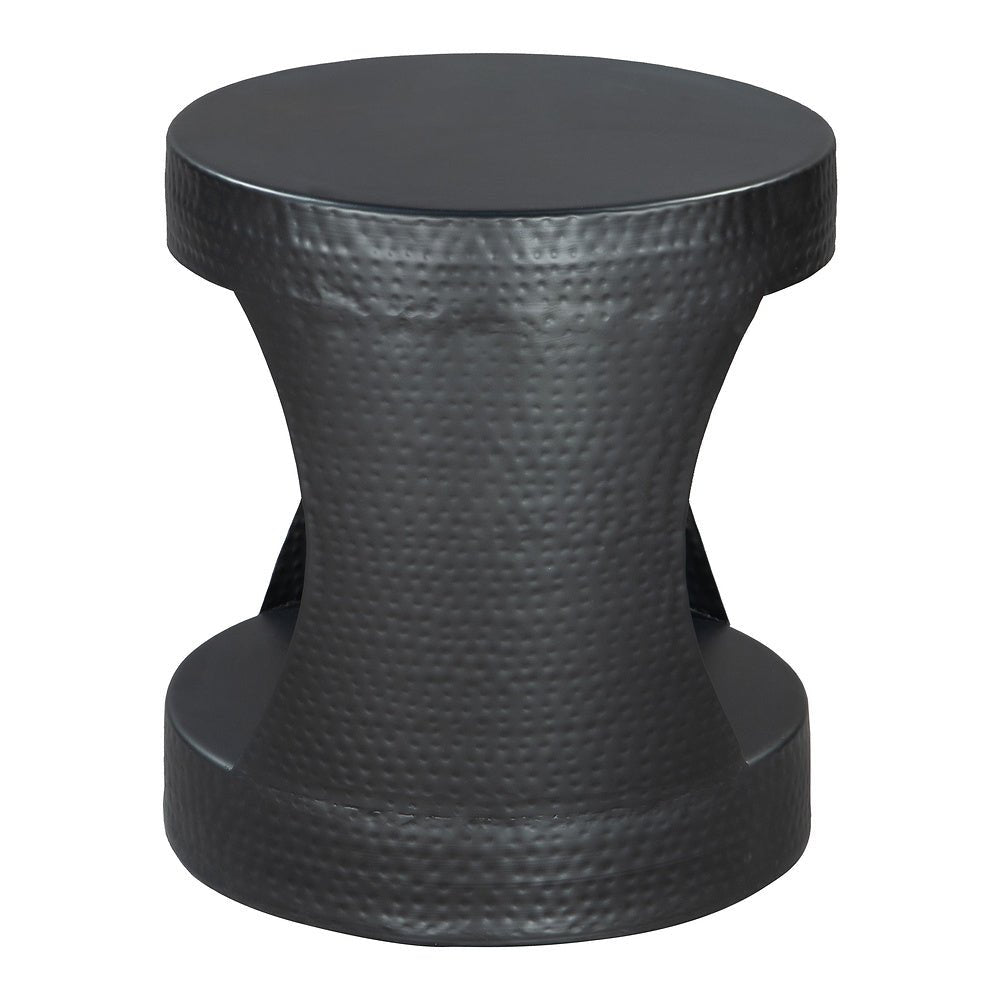 Mesa Auxiliar para Lobby de Hotel - ZUO NUUK - Negro - Estructura y Cubierta en Hierro con Recubrimiento en Polvo - 109757 - Zuo - NOGAL BEAT - Mesa Comercial Interior