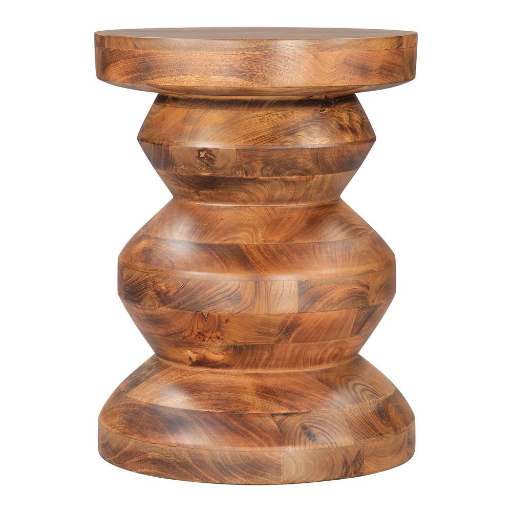 Mesa Auxiliar para Recepción - ZUO KERALA - Nogal - Estructura y Cubierta en Madera de Mango - 109772 - Zuo - NOGAL BEAT - Mesa Comercial Interior