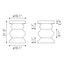 Mesa Auxiliar para Recepción - ZUO KERALA - Nogal - Estructura y Cubierta en Madera de Mango - 109772 - Zuo - NOGAL BEAT - Mesa Comercial Interior