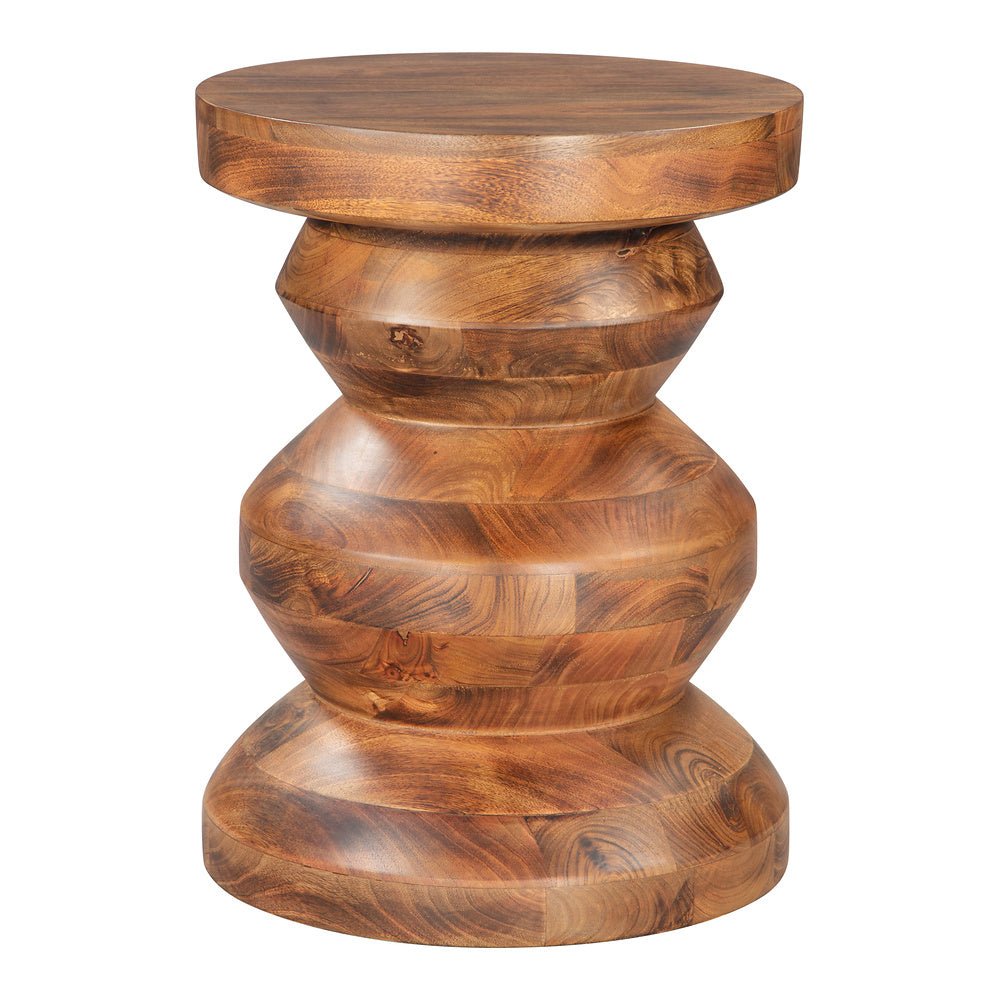 Mesa Auxiliar para Recepción - ZUO KERALA - Nogal - Estructura y Cubierta en Madera de Mango - 109772 - Zuo - NOGAL BEAT - Mesa Comercial Interior