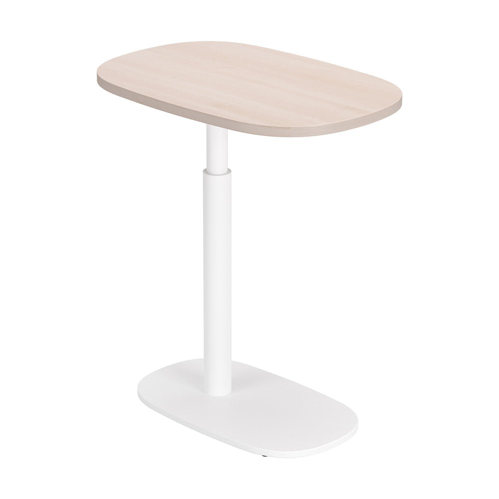 Mesa Auxiliar para Sala de Espera - ZUO BUDDY - Varios Colores - Cubierta de Chapa de Madera Madera de Ingeniería y Estructura de Acero con Recubrimiento en Polvo - 111127 - Zuo - NOGAL BEAT - Mesa Comercial Interior