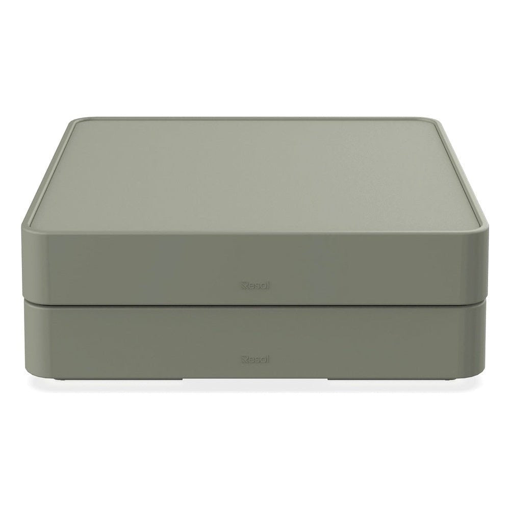 Mesa Baja Comercial para Terraza - RESOL BRISA - Varios Colores - Base MDPE - 06774 - Resol - NOGAL BEAT - Mesa de Terraza