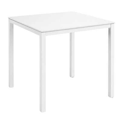 Mesa Baja para Cafeterías - LABENZE CLARO - Varios Colores - Cubierta Cuadrada y 4 Puntas - 160-08100 - Labenze - NOGAL BEAT - Mesa Comercial Interior