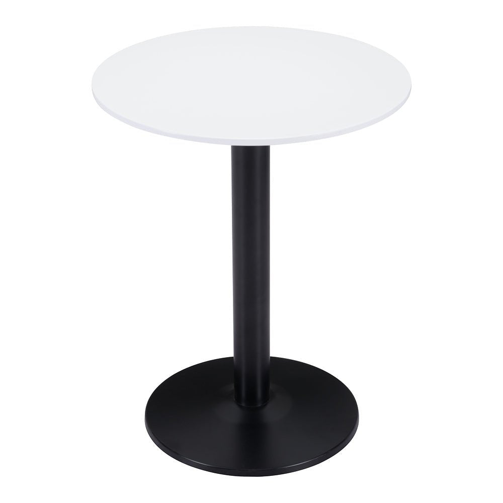 Mesa Bistró para Hotel - ZUO ALTO 60x60 101569 - Varios Colores - Cubierta de MDF Pintado y Estructura de Acero con Recubrimiento en Polvo - 101569 - Zuo - NOGAL BEAT - Mesa Comercial Interior