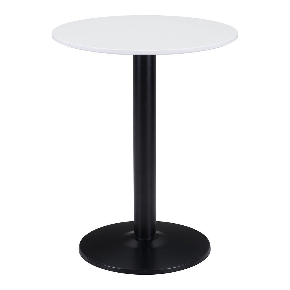 Mesa Bistró para Hotel - ZUO ALTO 60x60 101569 - Varios Colores - Cubierta de MDF Pintado y Estructura de Acero con Recubrimiento en Polvo - 101569 - Zuo - NOGAL BEAT - Mesa Comercial Interior