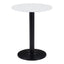 Mesa Bistró para Hotel - ZUO ALTO 60x60 101569 - Varios Colores - Cubierta de MDF Pintado y Estructura de Acero con Recubrimiento en Polvo - 101569 - Zuo - NOGAL BEAT - Mesa Comercial Interior