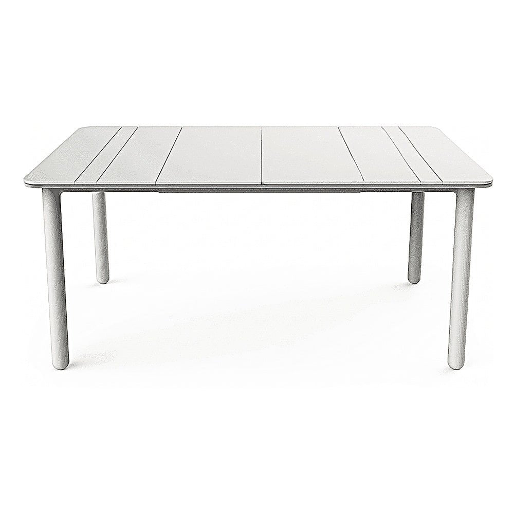 Mesa Comercial al Aire Libre 160 x 90 - RESOL SOLID 160 X 90 - Varios Colores - 4 Puntas y Protección UV - 04172 - Resol - NOGAL BEAT - Mesa de Terraza