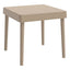 Mesa Comercial al Aire Libre 48 cm - RESOL ALBA - Varios Colores - 4 Puntas Desmontables y Protección UV - 6408 - Resol - NOGAL BEAT - Mesa de Terraza