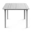 Mesa Comercial al Aire Libre 90 x 90 - RESOL SOLID 90 X 90 - Varios Colores - 4 Puntas y Protección UV - 04166 - Resol - NOGAL BEAT - Mesa de Terraza