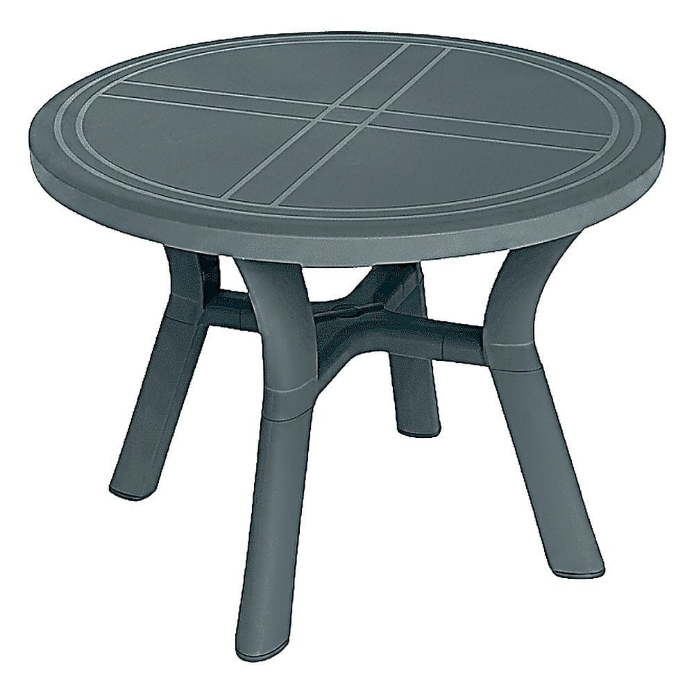 Mesa Comercial al Aire Libre Agujero Parasol - RESOL DALIA 100 DIA - Varios Colores - 4 Puntas Enlazadas con Tacos Antideslizantes y Protección UV - 06682 - Resol - NOGAL BEAT - Mesa de Terraza