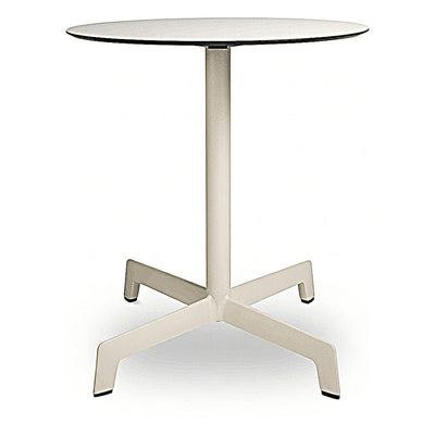 Mesa Comercial al Aire Libre Circular - RESOL SPUTNIK Ø70- Varios Colores - Estructura de Aluminio y Pie en Poliamida - 06132 - Resol - NOGAL BEAT - Mesa de Terraza