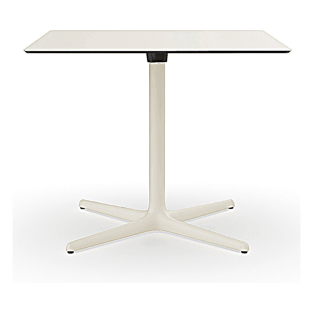 Mesa Comercial al Aire Libre Cuadrada Baja - RESOL TOLEDO XL 90/100 90x90 - Varios Colores - Estructura de Aluminio y Compacto Fenólico - 05874 - Resol - NOGAL BEAT - Mesa de Terraza