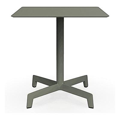 Mesa Comercial al Aire Libre Cuadrada - RESOL SPUTNIK 70x70 - Varios Colores - Estructura de Aluminio y Pie en Poliamida - 06130 - Resol - NOGAL BEAT - Mesa de Terraza