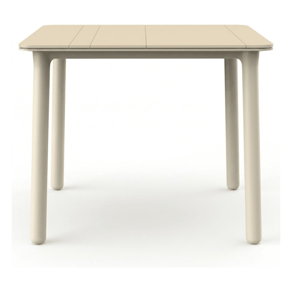 Mesa Comercial al Aire Libre - RESOL NOA 90 x 90 - Varios Colores - Protección UV - Polipropileno - 7197 - Resol - NOGAL BEAT - Mesa de Terraza