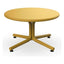Mesa Comercial Baja al Aire Libre Circular - RESOL BINI LOUNGE - Varios Colores - Protección UV - 05402 - Resol - NOGAL BEAT - Mesa de Terraza