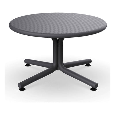 Mesa Comercial Baja al Aire Libre Circular - RESOL BINI LOUNGE - Varios Colores - Protección UV - 05398 - Resol - NOGAL BEAT - Mesa de Terraza