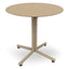 Mesa Comercial Circular - RESOL BINI HPL - Varios Colores - Protección UV - Tablero en Compacto Fenólico - 06637 - Resol - NOGAL BEAT - Mesa Comercial Exterior