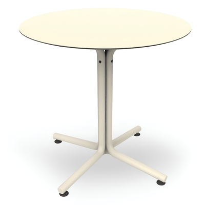 Mesa Comercial Circular - RESOL BINI HPL - Varios Colores - Protección UV - Tablero en Compacto Fenólico - 06636 - Resol - NOGAL BEAT - Mesas