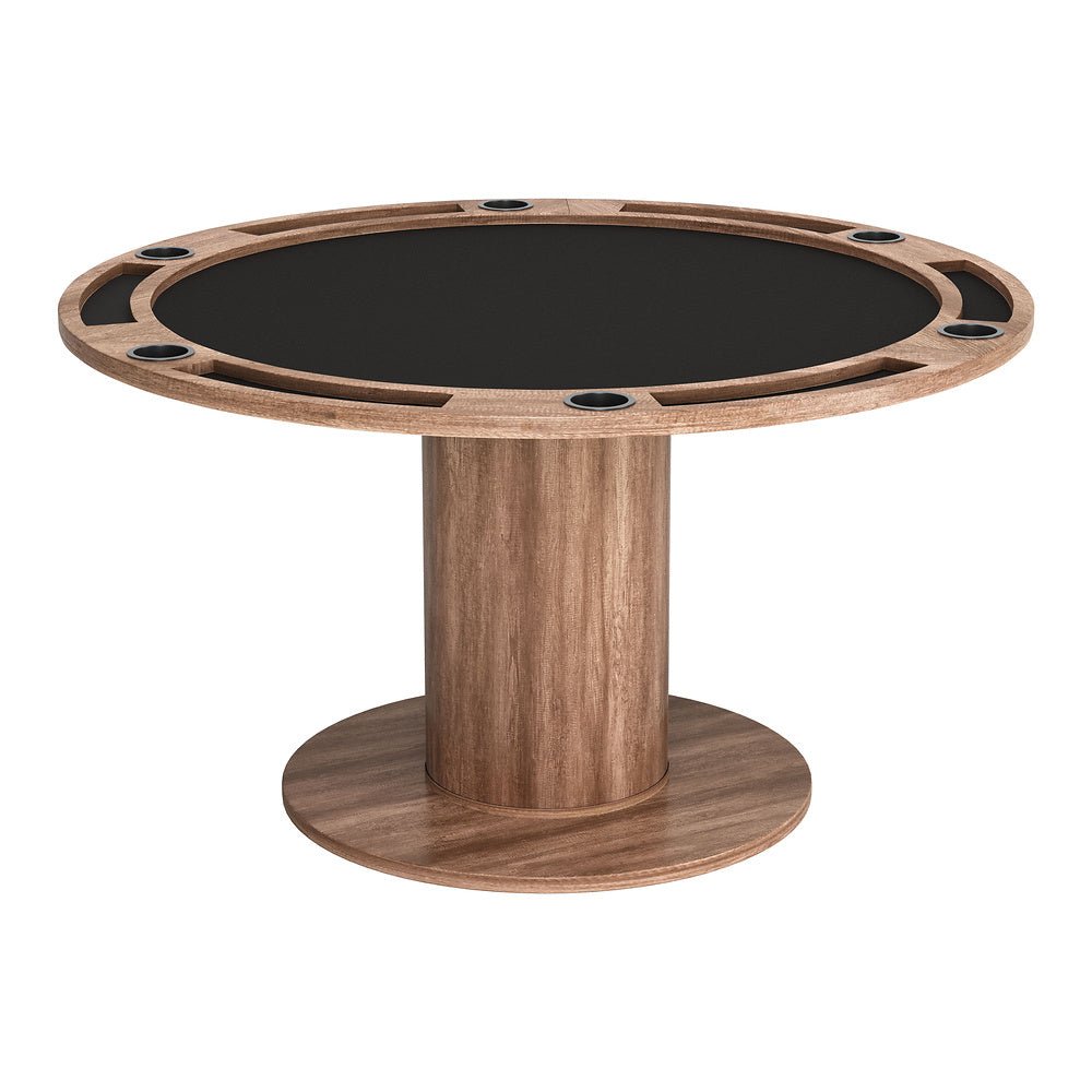 Mesa Comercial para Bistró - ZUO VAULT - Café - Cubierta de MDF Símil Madera y Estructura de MDF - 110413 - Zuo - NOGAL BEAT - Mesa Comercial Interior