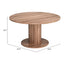 Mesa Comercial para Bistró - ZUO VAULT - Café - Cubierta de MDF Símil Madera y Estructura de MDF - 110413 - Zuo - NOGAL BEAT - Mesa Comercial Interior