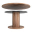 Mesa Comercial para Bistró - ZUO VAULT - Café - Cubierta de MDF Símil Madera y Estructura de MDF - 110413 - Zuo - NOGAL BEAT - Mesa Comercial Interior