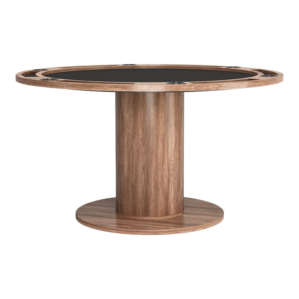 Mesa Comercial para Bistró - ZUO VAULT - Café - Cubierta de MDF Símil Madera y Estructura de MDF - 110413 - Zuo - NOGAL BEAT - Mesa Comercial Interior