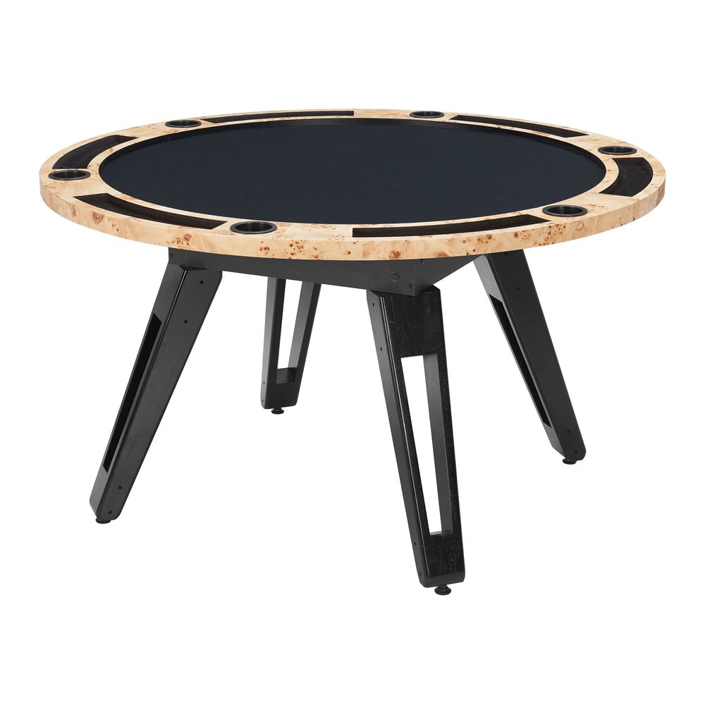 Mesa Comercial para Food Court - ZUO BURL - Natural - Cubierta de MDF con Chapa de Raíz y Estructura de MDF - 110445 - Zuo - NOGAL BEAT - Mesa Comercial Interior