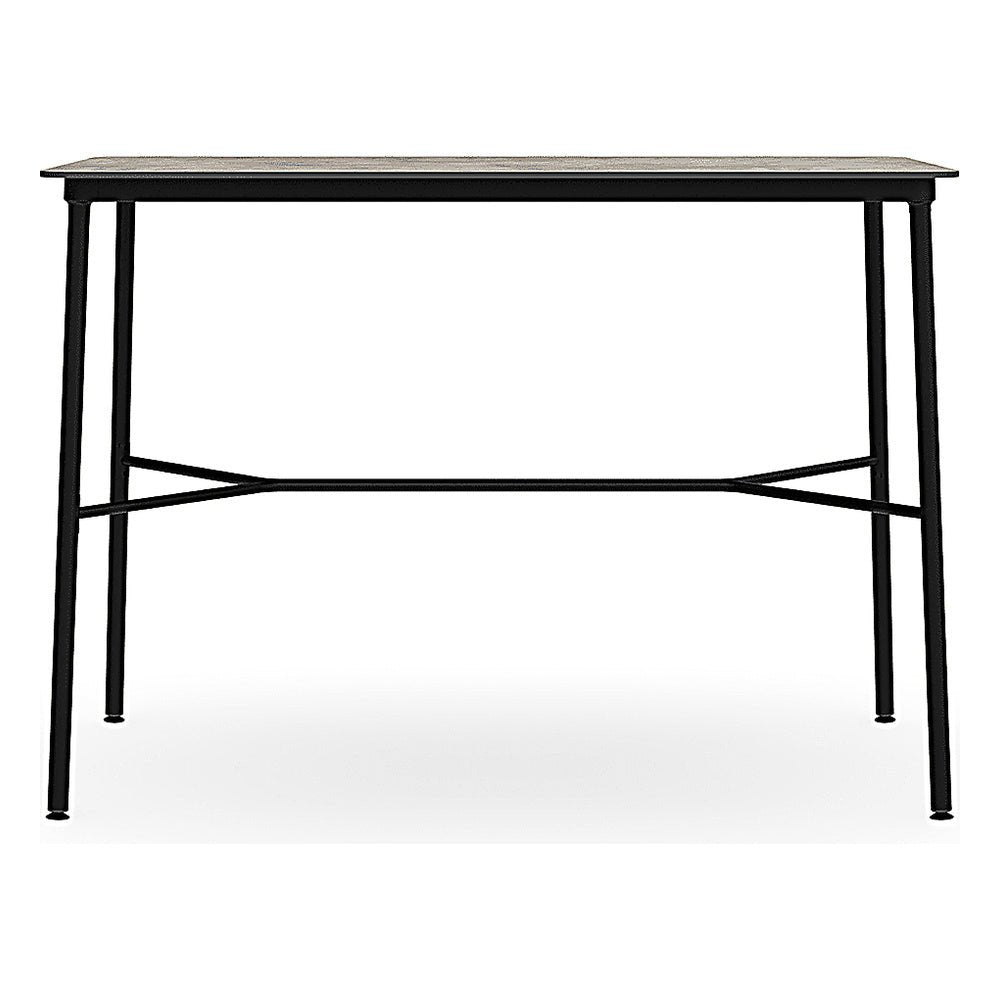 Mesa Comercial para Restaurantes - RESOL HUB 150 x 70 - Varios Colores - Estructura de Aluminio Lacado - 06466 - Resol - NOGAL BEAT - Mesa Comercial Interior