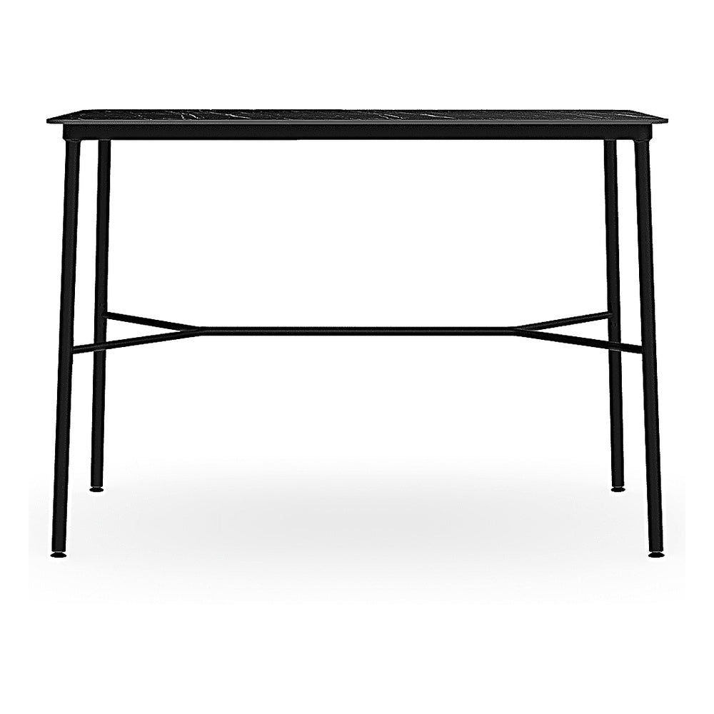 Mesa Comercial para Restaurantes - RESOL HUB 150 x 70 - Varios Colores - Estructura de Aluminio Lacado - 06468 - Resol - NOGAL BEAT - Mesa Comercial Interior