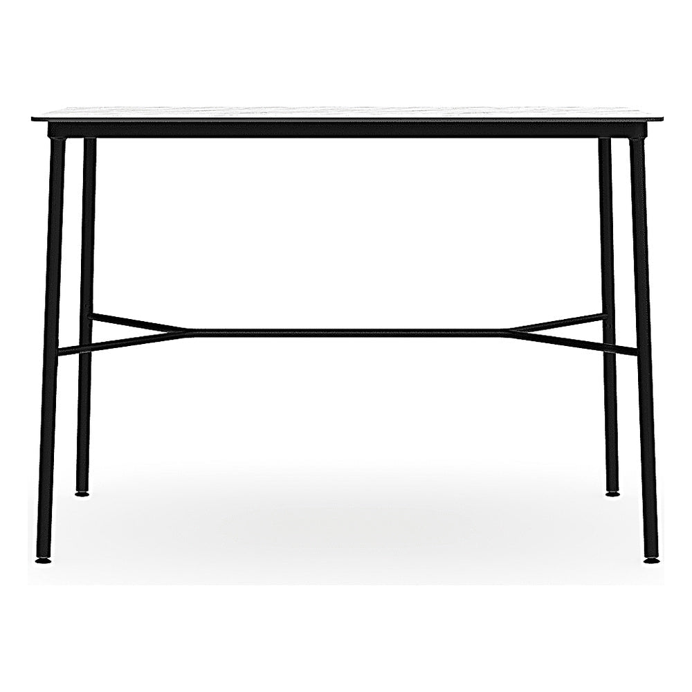 Mesa Comercial para Restaurantes - RESOL HUB 150 x 70 - Varios Colores - Estructura de Aluminio Lacado - 06467 - Resol - NOGAL BEAT - Mesa Comercial Interior