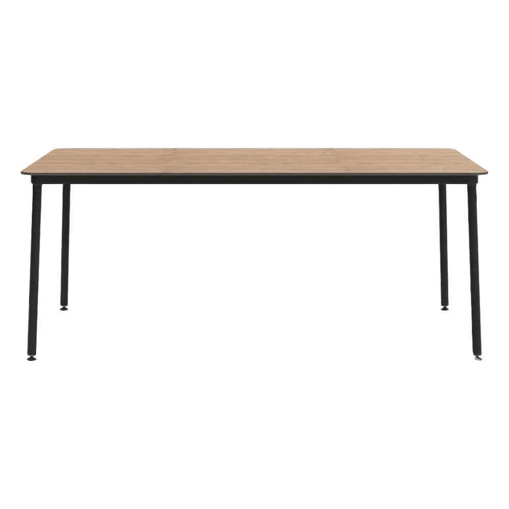 Mesa Comercial para Restaurantes - RESOL HUB 180 x 90 - Varios Colores - Estructura de Aluminio Lacado - 06353 - Resol - NOGAL BEAT - Mesa Comercial Interior