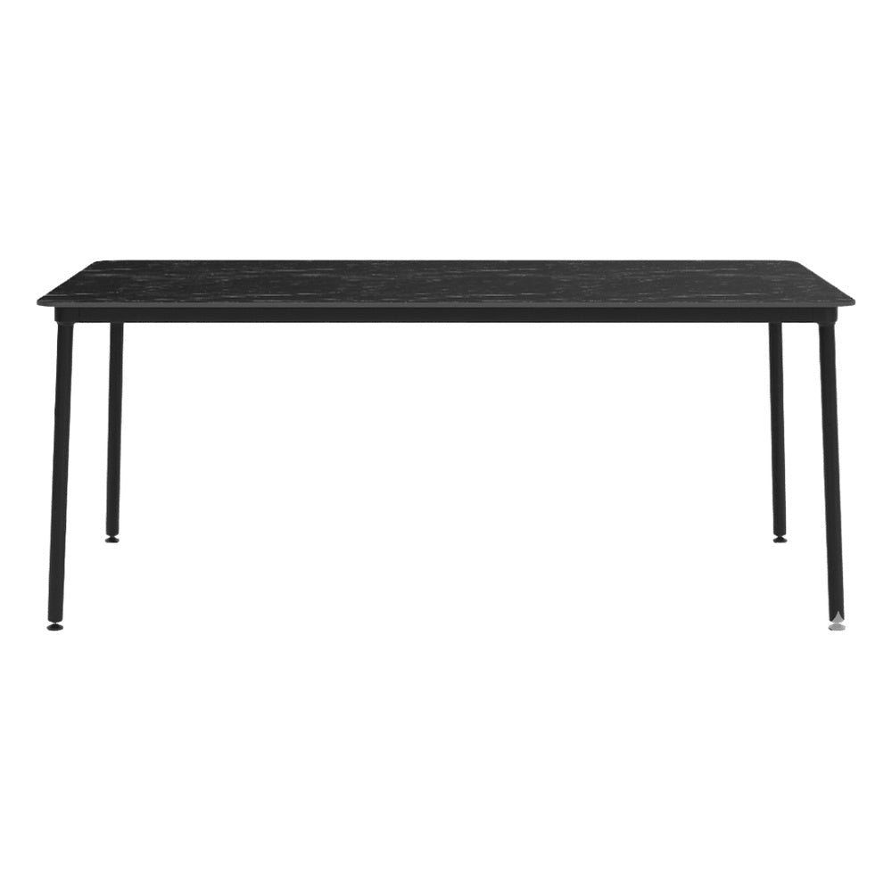 Mesa Comercial para Restaurantes - RESOL HUB 180 x 90 - Varios Colores - Estructura de Aluminio Lacado - 06356 - Resol - NOGAL BEAT - Mesa Comercial Interior