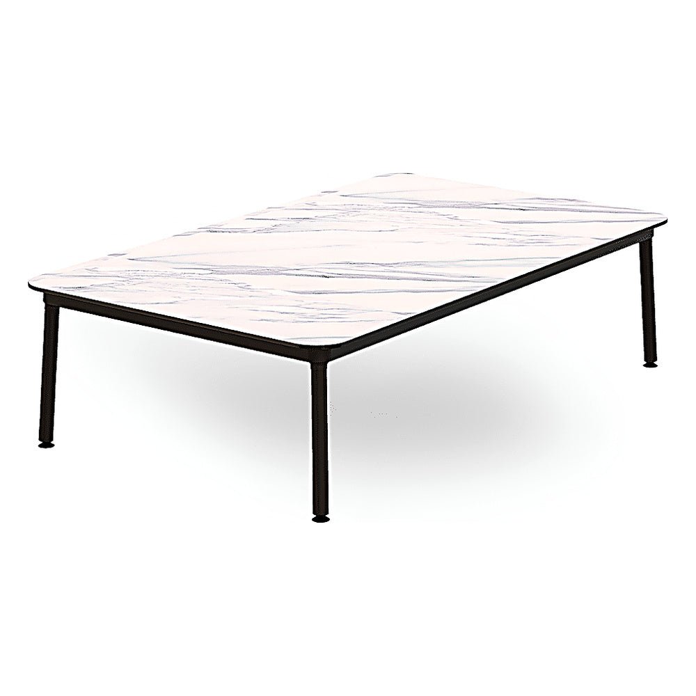 Mesa Comercial para Restaurantes - RESOL HUB BAJA 150 x 90 - Varios Colores - Estructura de Aluminio - 06387 - Resol - NOGAL BEAT - Mesa Comercial Interior