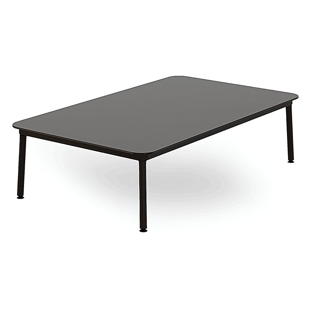 Mesa Comercial para Restaurantes - RESOL HUB BAJA 150 x 90 - Varios Colores - Estructura de Aluminio - 06383 - Resol - NOGAL BEAT - Mesa Comercial Interior