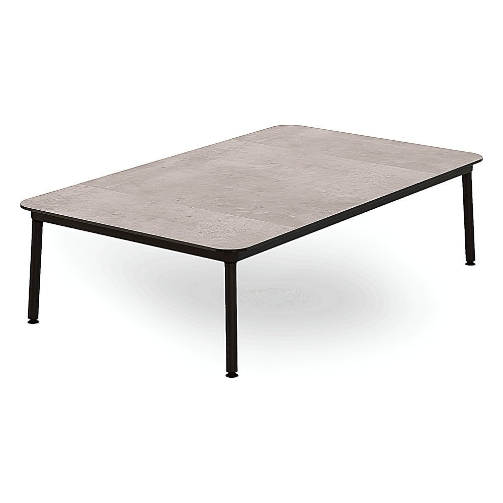 Mesa Comercial para Restaurantes - RESOL HUB BAJA 150 x 90 - Varios Colores - Estructura de Aluminio - 06386 - Resol - NOGAL BEAT - Mesa Comercial Interior