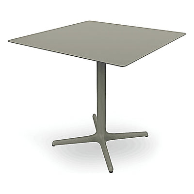 Mesa Comercial para Restaurantes - RESOL TOLEDO 80x80 - Varios Colores - Estructura de Aluminio - 06612 - Resol - NOGAL BEAT - Mesa Comercial Interior