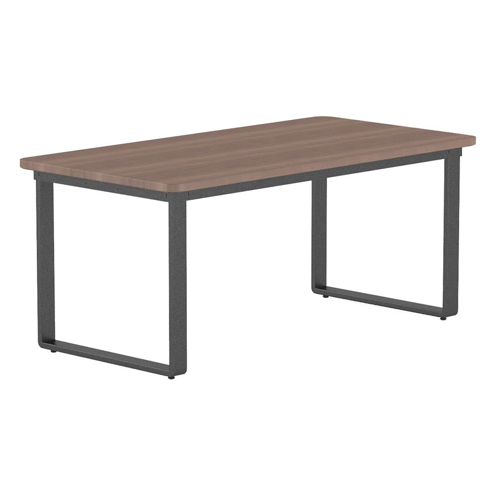 Mesa Comunal para Cafetería - GEBESA GRC BOWEN - Alto 75 cm - Base de Acero - GGRB515365930 - GEBESA - NOGAL BEAT - Mesa Comercial Interior