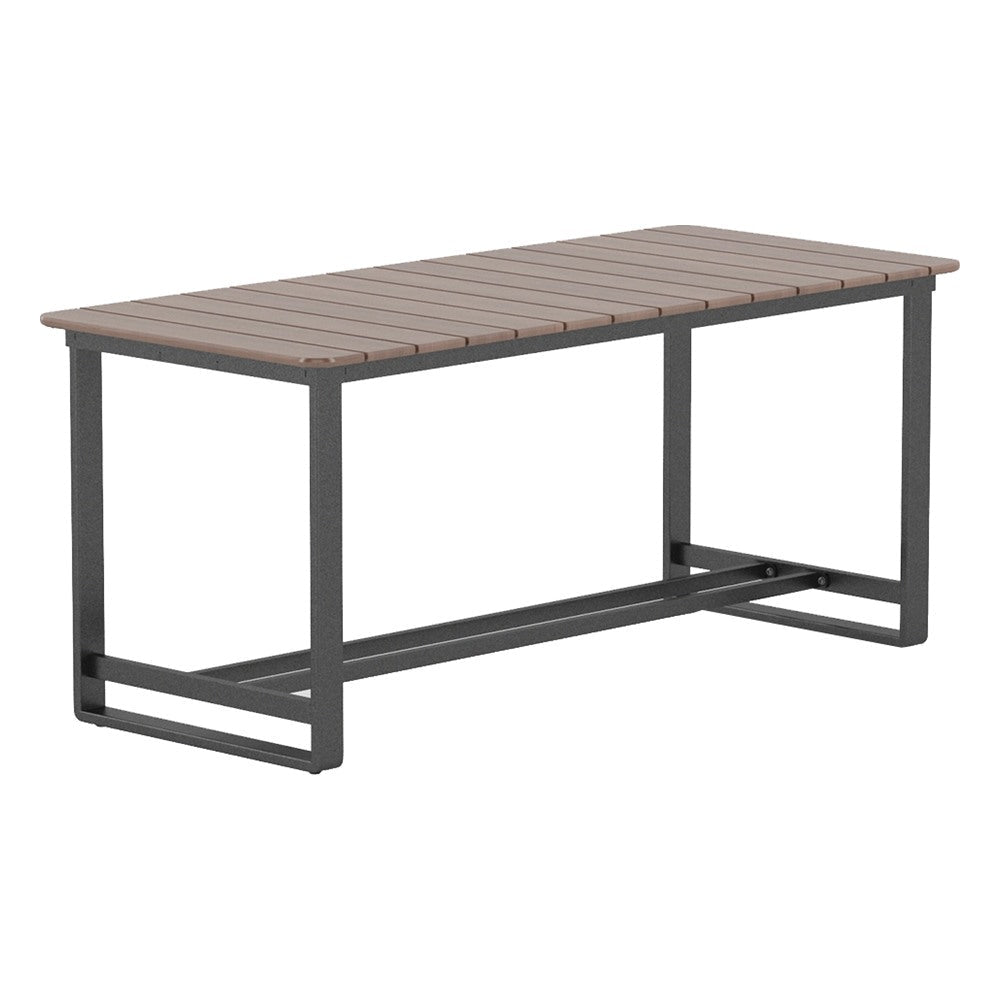 Mesa Comunal para Patio - GEBESA GRC BOWEN - Alto 90 cm - Exterior - GGRB510365936 - GEBESA - NOGAL BEAT - Mesa Comercial Exterior