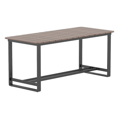 Mesa Comunal para Patio - GEBESA GRC BOWEN - Alto 90 cm - Exterior - GGRB510365936 - GEBESA - NOGAL BEAT - Mesa Comercial Exterior