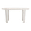 Mesa Consola para Sala de Espera - ZUO RISAN - Blanco Decapado - Cubierta de Madera de Mango Blanqueada y Estructura de Madera de Mango - 109854 - Zuo - NOGAL BEAT - Mesa Comercial Interior