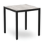 Mesa de exterior Resol Barcino Compact 70x70 cuadrada con estructura de aluminio