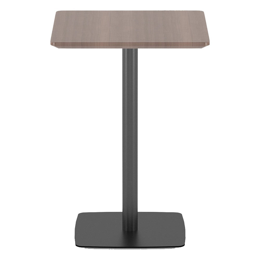 Mesa Cuadrada para Cafetería - GEBESA GRC ONESIMA - Frente 60 cm - Alto 90 cm - GGRO565242436 - GEBESA - NOGAL BEAT - Mesa Comercial Interior