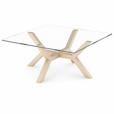 Mesa de Centro para Área Lounge Ejecutiva - GEBESA QUADRA - Varios Acabados - 120 x 120 cm - GBD505VD13LL69 - GEBESA - NOGAL BEAT - Mesa Comercial Interior