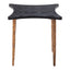 Mesa de Centro para Consultorio - ZUO NORDEN - Varios Colores - Cubierta de MDF Símil Madera y Estructura de Acero Pintado - 110032 - Zuo - NOGAL BEAT - Mesa Comercial Interior