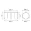 Mesa de Centro para Habitación de Hotel - ZUO NADOR - Natural - Cubierta de Mármol Botticino y Estructura de MDF - 109866 - Zuo - NOGAL BEAT - Mesa Comercial Interior