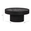 Mesa de Centro para Lobby de Hotel - ZUO WATSON - Negro - Cubierta de Madera de Mango Pintada y Estructura de Madera de Mango - 109084 - Zuo - NOGAL BEAT - Mesa Comercial Interior