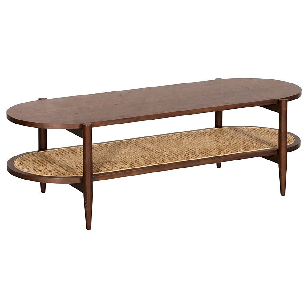 Mesa de Centro para Recepción y Lounge - KINGSTRONG 120X50 KANGAR 5021 MESA0904930 - Varios Colores - Madera - MESA0904930 - Mundo In - NOGAL BEAT - Mesa Comercial Interior